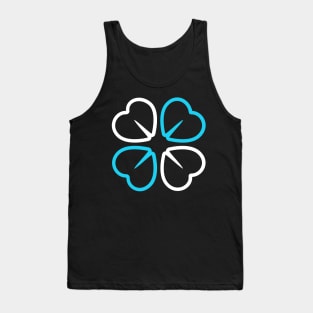 Four-Leafed Clover Icon Tank Top